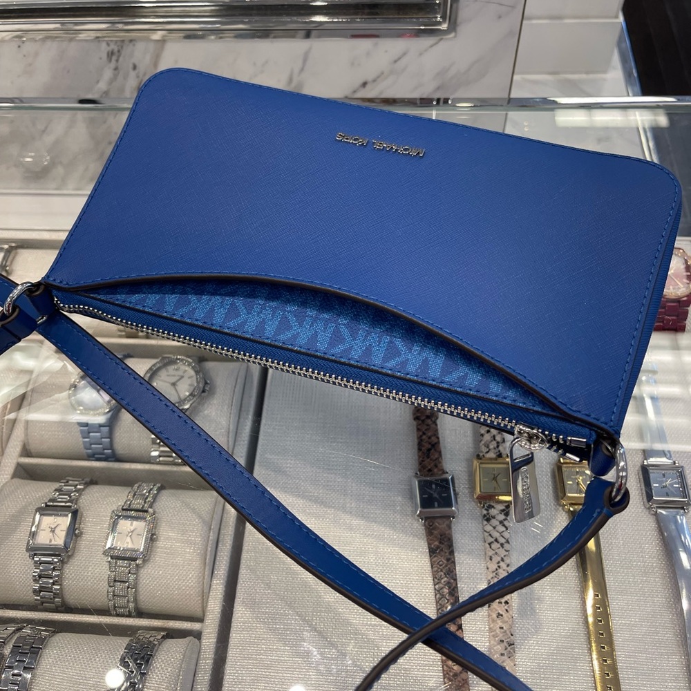 MICHAEL KORS Arden Medium Crossbody XBODY Bag
Galaxy Blue 
NWT - Picture 8 of 16